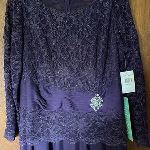 Plum colored- Beautiful gown